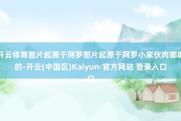 开云体育图片起原于网罗图片起原于网罗小家伙肉嘟嘟的-开云(中国区)Kaiyun·官方网站 登录入口